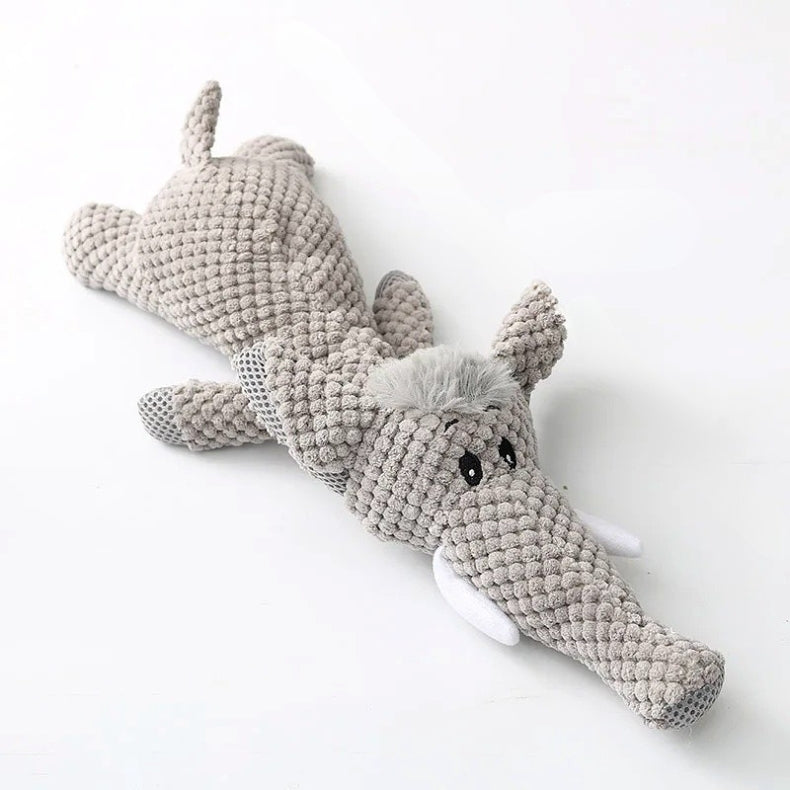 Soft Squeaky Puppy Chew Toy – Plush Dog Toy for Small Dogs & Teething Relief