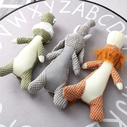 Soft Squeaky Puppy Chew Toy – Plush Dog Toy for Small Dogs & Teething Relief